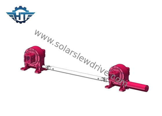 Yüksek hassasiyetli Güneş İzleyici Slew Drive Pv Panel Sistemi için Kapalı Konutlu Küçük