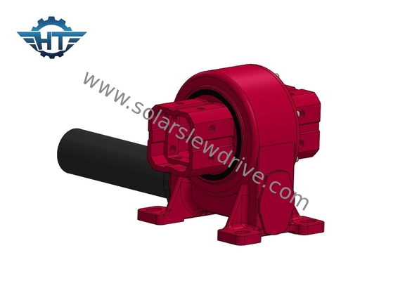 CE Vertikal Envelope Slew Drive Worm Gearbox Fleksibel Güneş İzleme Sistemi için