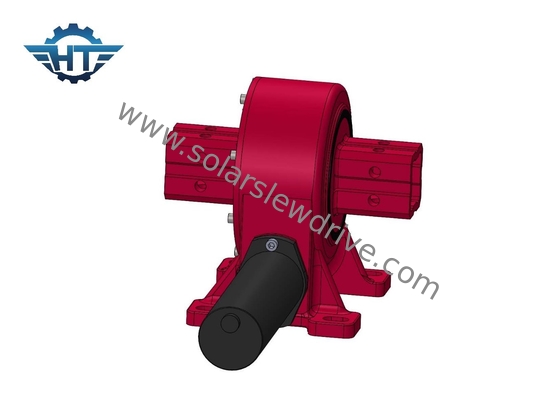 CE Vertikal Envelope Slew Drive Worm Gearbox Fleksibel Güneş İzleme Sistemi için