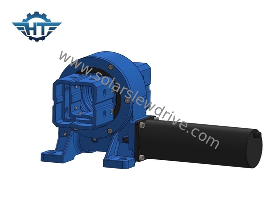 VE9 Eğri veya Eğri Yatay Tek Eksenli Güneş İzleme Sistemi için Slew Drive Gearbox
