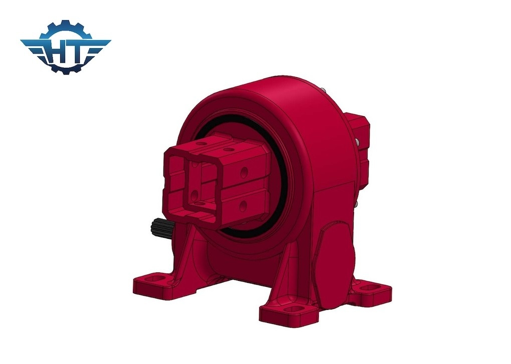 Yüksek hassasiyetli solucan dişli sürüş hızı 0.03-1 RPM Güneş izleme sistemi için hassasiyet 0.15 derece